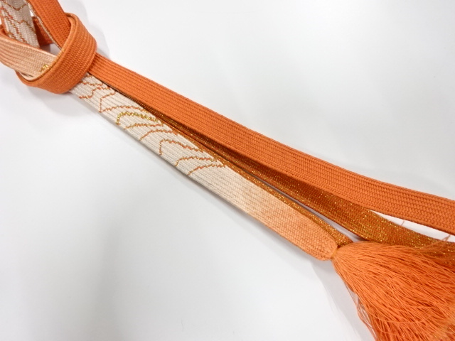 正絹　手組帯締め